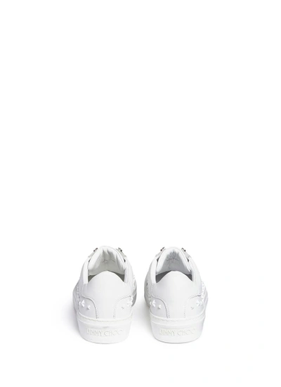 Shop Jimmy Choo 'ace' Star Stud Leather Sneakers