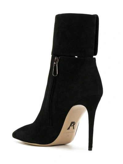 Shop Paul Andrew Pointed Toe Boots In Black