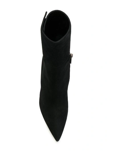 Shop Paul Andrew Pointed Toe Boots In Black