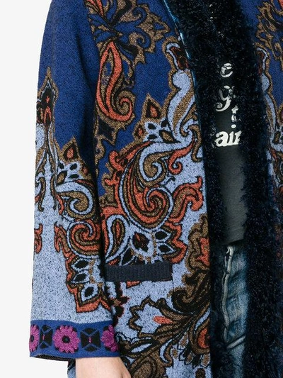 Shop Etro Mongolia Cardigan Coat