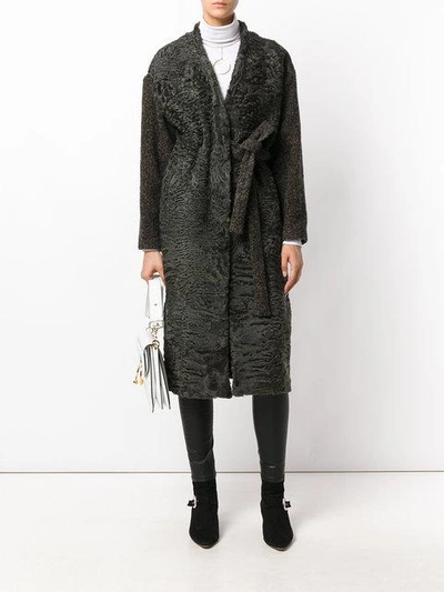 Inès & Maréchal Benoit Coat - Brown In Brown
