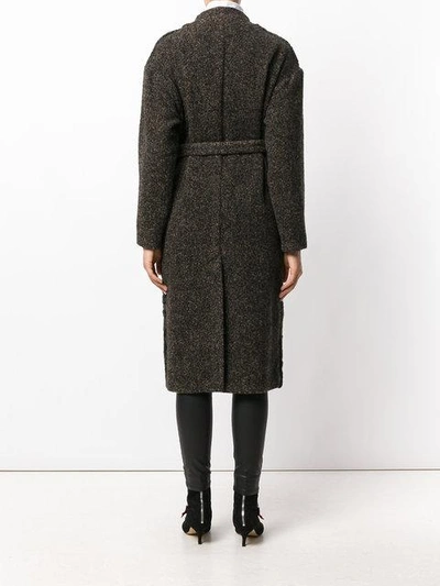 Inès & Maréchal Benoit Coat - Brown In Brown