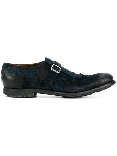 Shop Church's Fringed Monk Strap Loafers