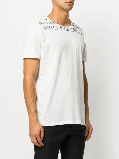 Shop Valentino Patch Print T-shirt