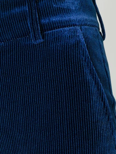 Shop Sies Marjan Corduroy Straight Trousers In Blue