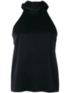 GALVAN sash neck blouse,53012168123