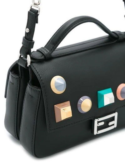 Shop Fendi Micro Baguette Shoulder Bag