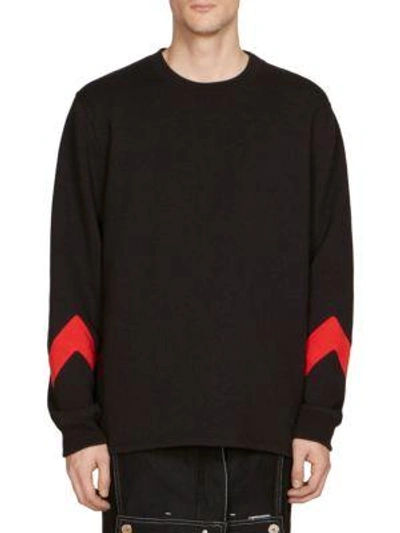 Shop Givenchy Cashmere Sweatshirt In Black