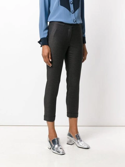 Shop Etro Tailored Cropped Trousers
