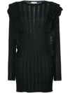 IRO fringed mini knitted dress,WP33DAPRIL12206788