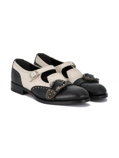 Shop Gucci Queercore Mary Jane Monk Shoes