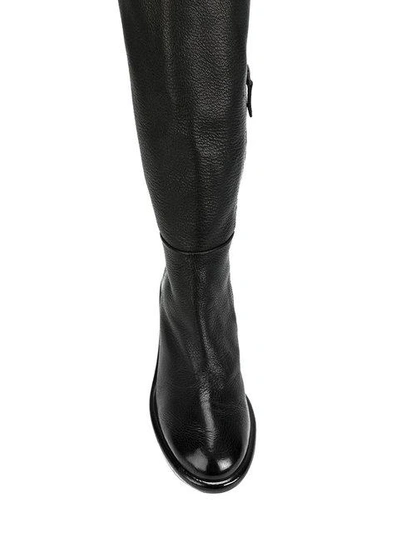 Shop Marsèll Knee-high Boots - Black