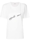 SAINT LAURENT Appelle-Moi T-shirt,491156YB2KO12245864