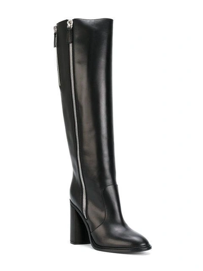 Casadei Zip-embellished High Boots | ModeSens