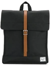 HERSCHEL SUPPLY CO. single strap foldover backpack,POLYESTER100%