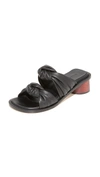 HELMUT LANG DOUBLE KNOTTED SLIDES