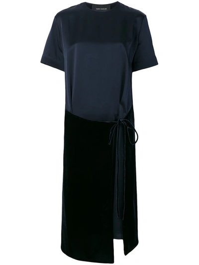 Shop Cedric Charlier Asymmetric Hem T-shirt Dress