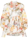 ROSIE ASSOULIN floral print blouse,T09WS069