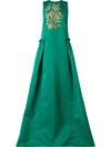 ROCHAS sequin embroidery gown,DRYCLEANONLY