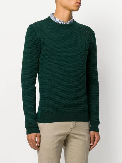 Shop Barba Classic Knitted Sweater - Green