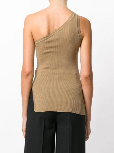 Shop Nina Ricci Asymmetric Knitted Top