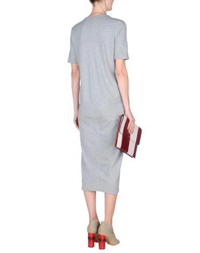 Shop Acne Studios Knee-length Dresses In Light Grey