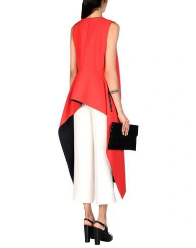 Shop Marni Overcoats In Red
