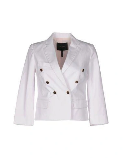 Shop Isabel Marant Blazer In White