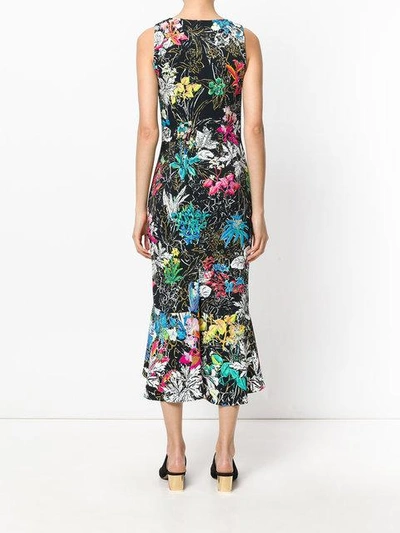 Shop Peter Pilotto Sleeveless Floral Dress