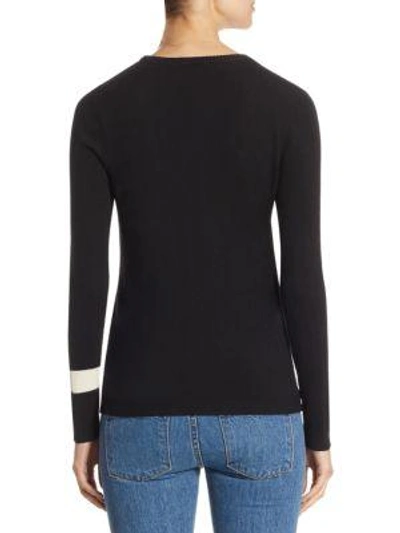 J Brand X Bella Freud Gangs Of Love Sweater In Black ModeSens