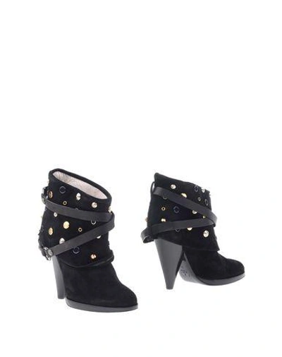 Shop Versus Ankle Boots In Black