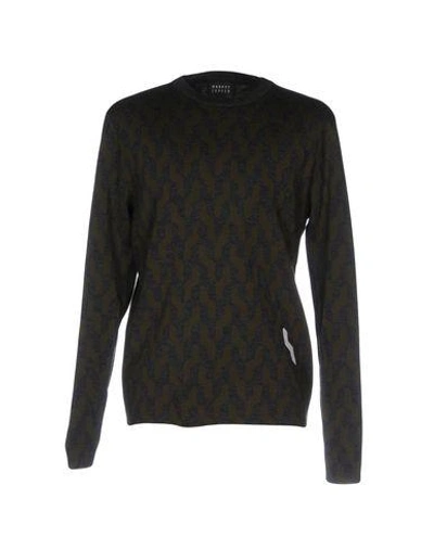 Shop Markus Lupfer Sweaters In Military Green