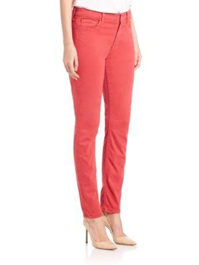 Shop 7 For All Mankind Sateen Skinny Jeans In Light Almond