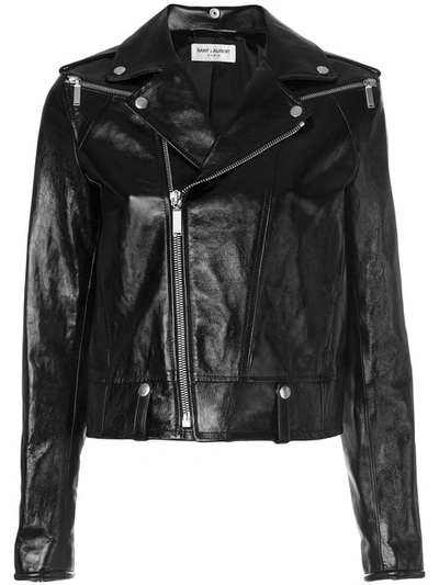 Saint Laurent Classic Leather Biker Jacket