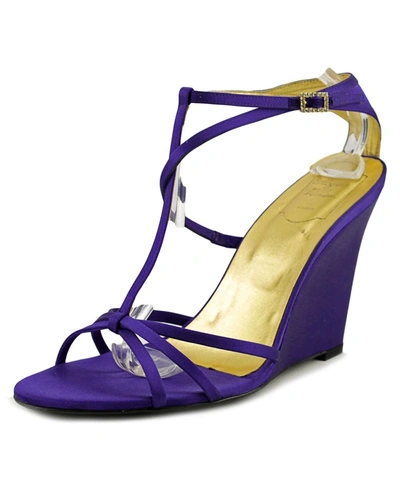 Roger Vivier Elsa Women  Open Toe Leather Purple Sandals