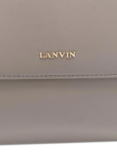 Shop Lanvin Sugar Shoulder Bag - Grey