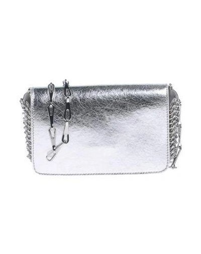 Paco Rabanne Handbags In Silver