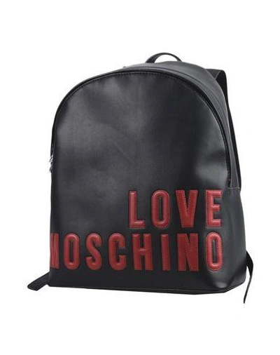 Love Moschino Rucksack & Bumbag In Black