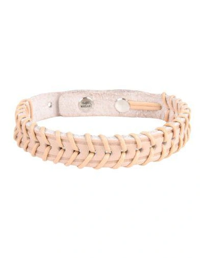 Shop Isabel Marant Bracelet In Pale Pink