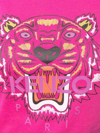 Shop Kenzo Tiger T-shirt In Pink