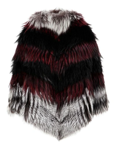 Shop Philipp Plein Fur Cape "ametist One"