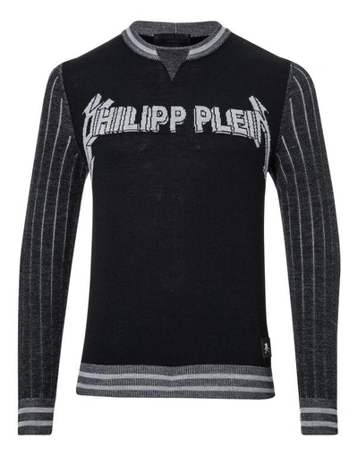 Shop Philipp Plein Pullover Round Neck Ls "ieyasu"