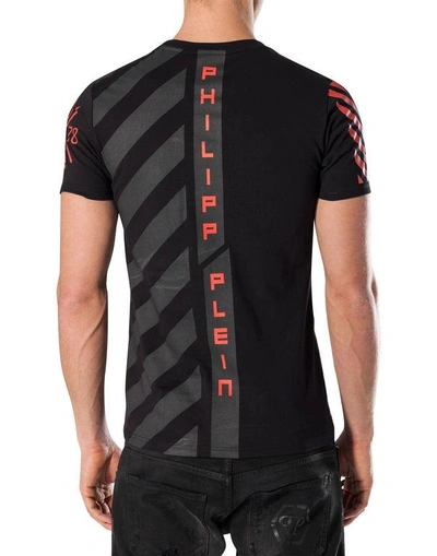 Shop Philipp Plein T-shirt Round Neck Ss "darden"