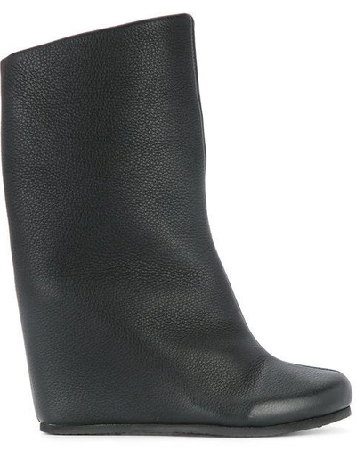 Shop Peter Non 'uma' Stiefel Mit Keilabstaz In Black