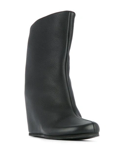 Shop Peter Non 'uma' Stiefel Mit Keilabstaz In Black