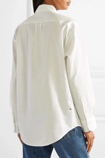 Shop Acne Studios Beatrix Cotton-poplin Shirt