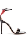 GIANVITO ROSSI Love Portofino 110 embellished patent-leather sandals
