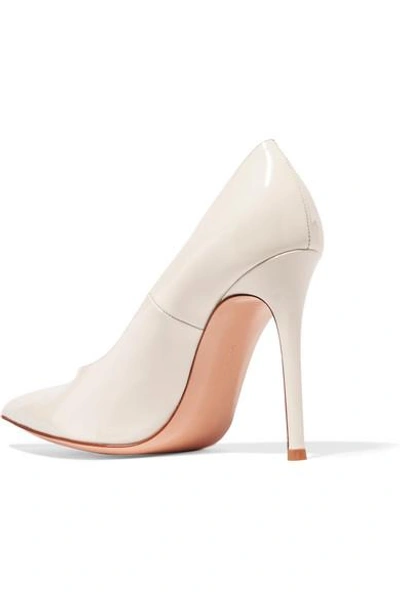 Shop Gianvito Rossi Paris 100 Patent-leather Pumps