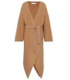 JW ANDERSON Pointed-hem wool and cashmere coat