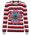 GUCCI SEQUINNED WOOL SWEATER,P00268249-2